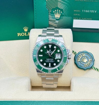 Rolex Submariner Date Hulk New Style Card
