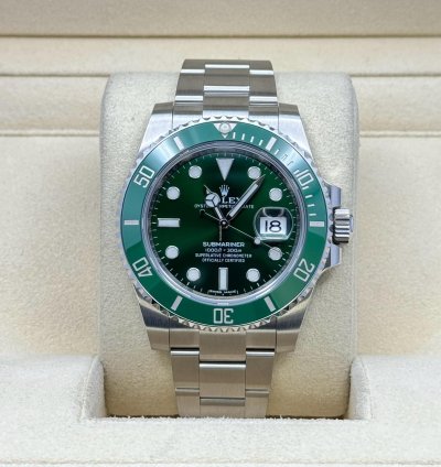 Rolex Submariner Date Hulk New Style Card