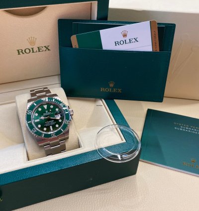Rolex Submariner Date Hulk Nos Full Stickers 2019