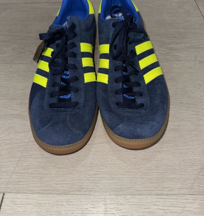 Adidas Hochelaga Spzl Night Indigo Solar Yellow Sneakers
