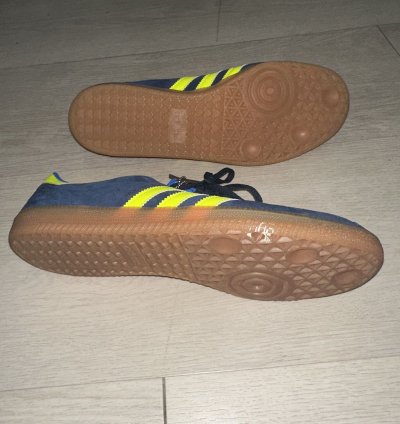 Adidas Hochelaga Spzl Night Indigo Solar Yellow Sneakers