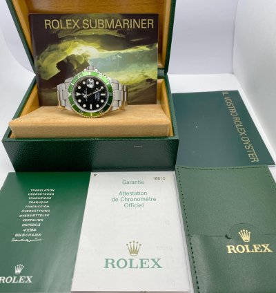 Rolex Submariner Date Kermit - Fat Four