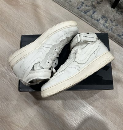 Nike Comme Des Gar Ons Air Force 1 Mid