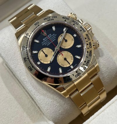 Rolex Daytona Yellow Gold Daytona Paul Newman 2022 Unworn 116508 Box And Papers