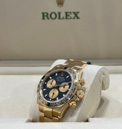Rolex Daytona Yellow Gold Daytona Paul Newman 2022 Unworn 116508 Box And Papers