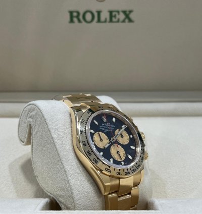 Rolex Daytona Yellow Gold Daytona Paul Newman 2022 Unworn 116508 Box And Papers