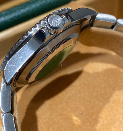 Rolex Submariner Date Kermit Fat Four Nos Serial F4