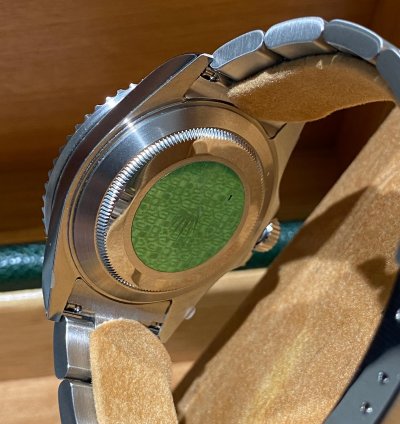Rolex Submariner Date Kermit Fat Four Nos Serial F4