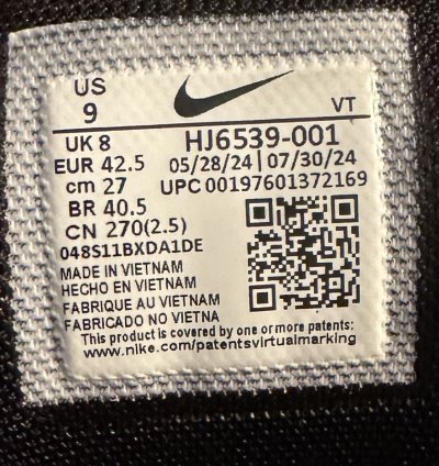 Nike Comme Des Gar Ons Homme Plus Air Max Tl 2 5 Black