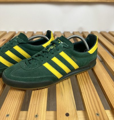 Adidas Jeans Green Shoes Sneakers Vintage