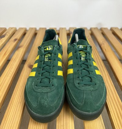 Adidas Jeans Green Shoes Sneakers Vintage