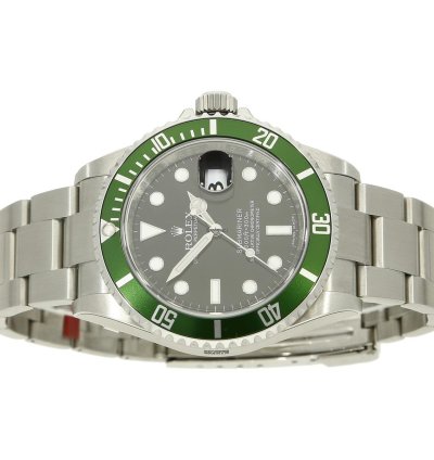 Rolex Submariner Date Kermit Full Sticker On Full Set 2010