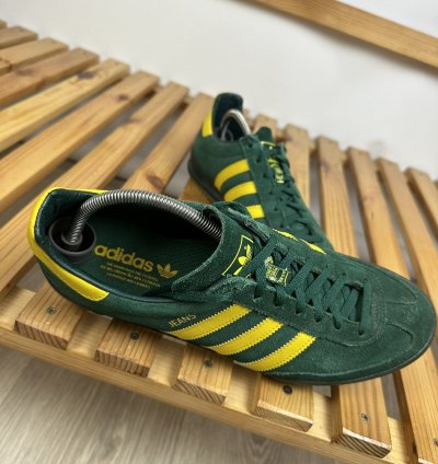 Adidas Jeans Green Shoes Sneakers Vintage