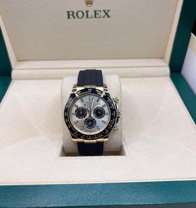 Rolex Daytona Yellow Gold Oysterflex