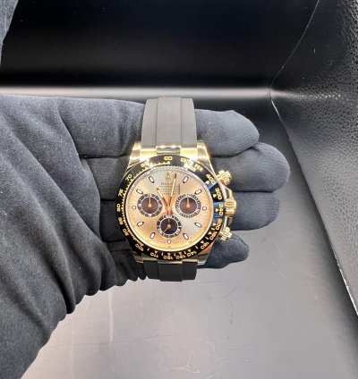 Rolex Daytona Yellow Gold Oysterflex