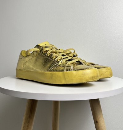 Adidas Jeremy Scott Gold Laver Sneakers