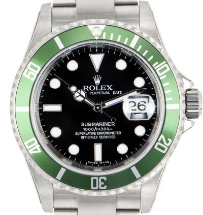 Rolex Submariner Date Kermit Nos 16610lv