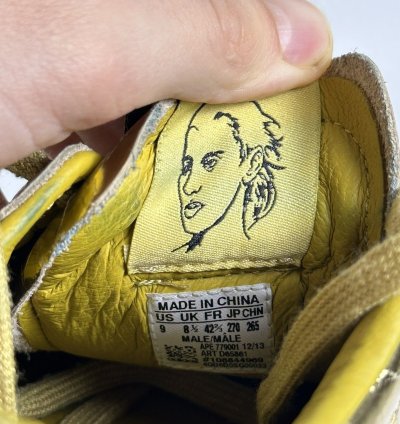 Adidas Jeremy Scott Gold Laver Sneakers