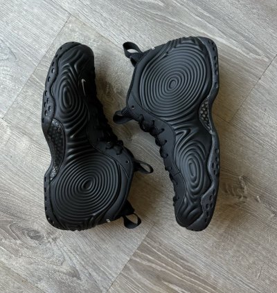 Nike Comme Des Garcons Foamposite Black