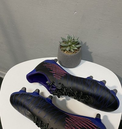 Adidas Kakari Sg Trainers Rugby Boost Black Blue