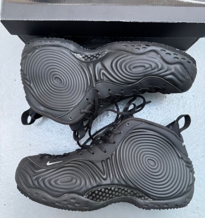 Nike Comme Des Garcons Homme Plus Air Foamposite One Black