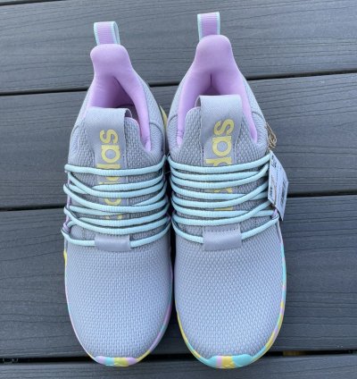 Adidas Lite Racer Adapt 7 0 Kids Running Slipon Shoes Sz 4