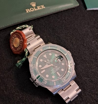 Rolex Submariner Date Nuovo Mai Indossato Con Pellicole
