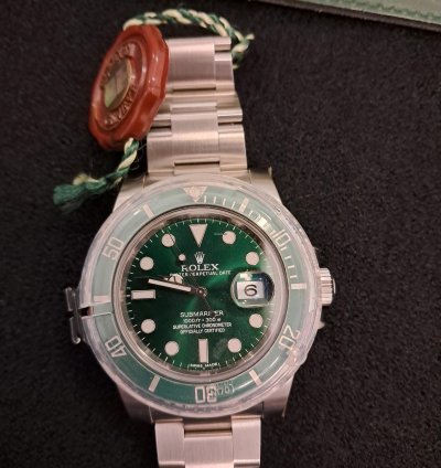 Rolex Submariner Date Nuovo Mai Indossato Con Pellicole