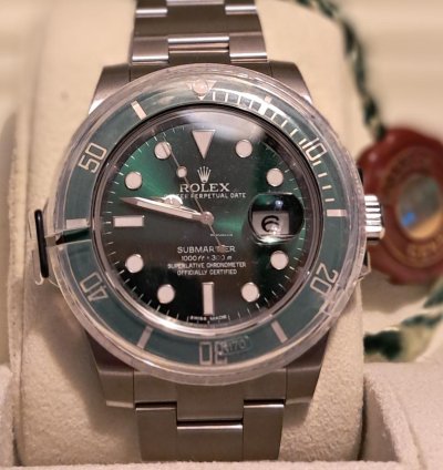 Rolex Submariner Date Nuovo Mai Indossato Con Pellicole
