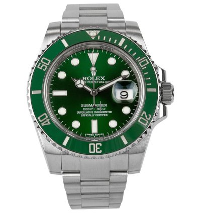 Rolex Submariner Date Oyster Perpetual Submariner Stainless Steel Hulk 116610lv