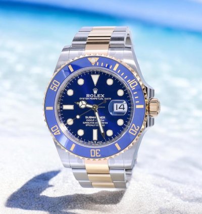 Rolex Submariner Date Oyster Submariner Gold Steel Blue Dial 41 Mm Unworn 2024