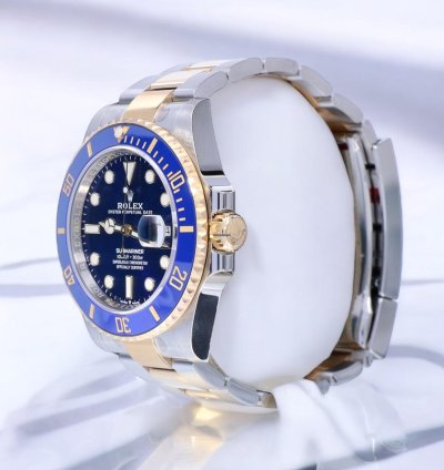 Rolex Submariner Date Oyster Submariner Gold Steel Blue Dial 41 Mm Unworn 2024