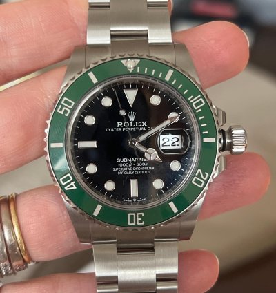 Rolex Submariner Date Rare 41mm 2020 Kermit Unworn Brand New Perfect Condition