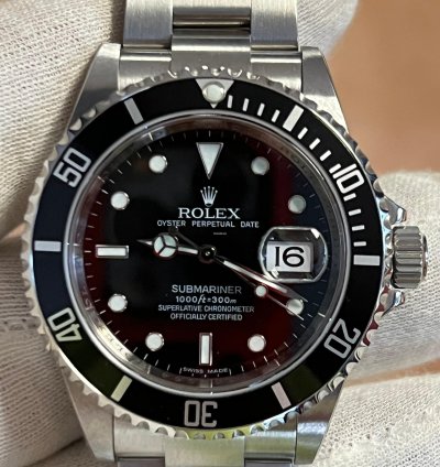 Rolex Submariner Date Ref 16610 Neu Open Papers Lc 100 Deutsch Verklebt