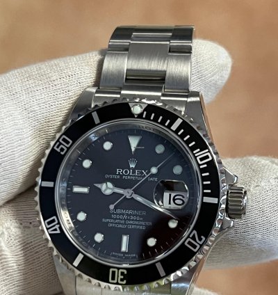 Rolex Submariner Date Ref 16610 Neu Open Papers Lc 100 Deutsch Verklebt