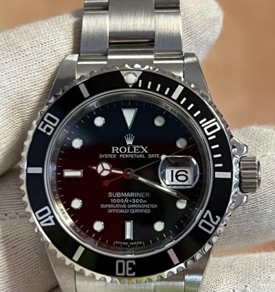 Rolex Submariner Date Ref 16610 Neu Open Papers Lc 100 Deutsch Verklebt