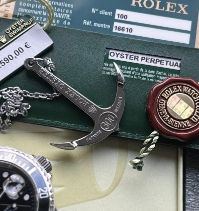 Rolex Submariner Date Ref 16610 Neu Open Papers Lc 100 Deutsch Verklebt