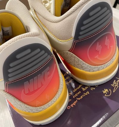 Jordan 3 Retro Sp J Balvin Medellín Sunset