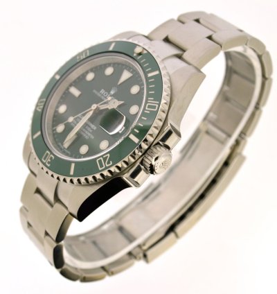 Rolex Submariner Date Steel Date Hulk 116610lv