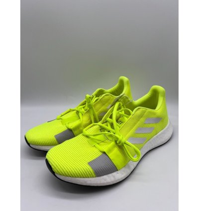Adidas Men Senseboost Go Neon Yellow Sneakers Ef1580 10