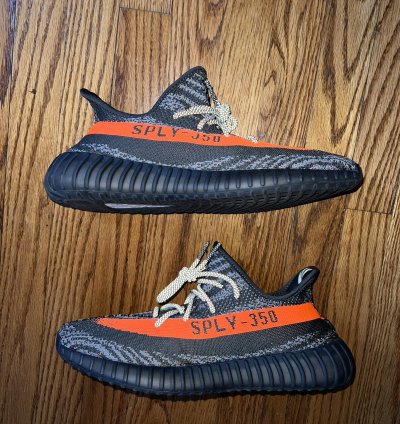 Adidas Men Syeezy Boost 350 V2 Carbon Beluga Size 12 Hq7045