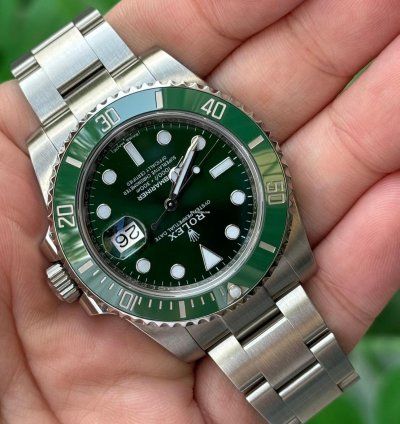 Rolex Submariner Date Unworn Full Set Hulk 116610lv - Top Condition