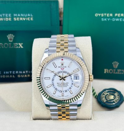 Rolex Unworn 2024 White Dial 336933-0006 Complete