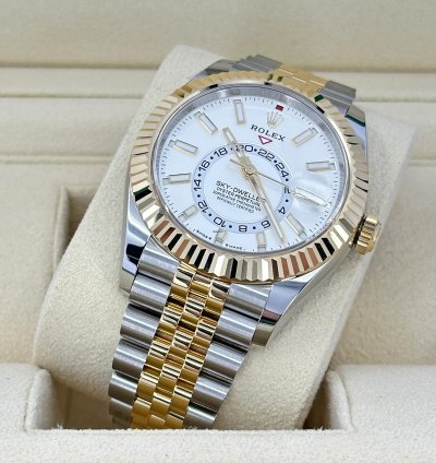 Rolex Unworn 2024 White Dial 336933-0006 Complete