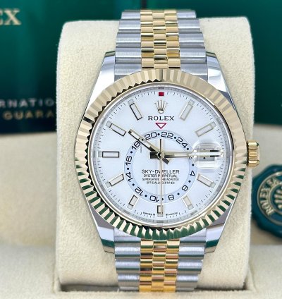 Rolex Unworn 2024 White Dial 336933-0006 Complete