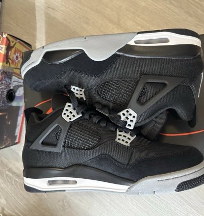 Jordan 4 Retro Se Black Canvas