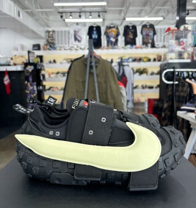 Nike Cpfm Air Flea 2 Black Sz 10 2023