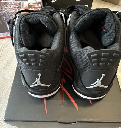 Jordan 4 Retro Se Black Canvas