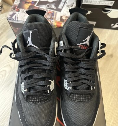Jordan 4 Retro Se Black Canvas