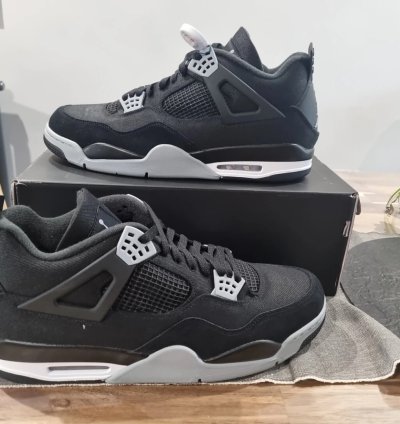 Jordan 4 Retro Se Black Canvas